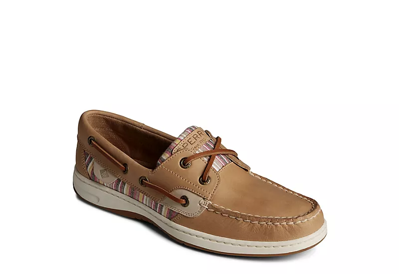 Sperry Womens Bluefish Boat Shoe - Tan 1 Sperry Womens Bluefish Boat Shoe - Tan