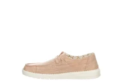 Heydude Womens Wendy Slip On Sneaker - Rose Gold 10 Heydude Womens Wendy Slip On Sneaker - Rose Gold -Comfy Steps Sales Store US 01 106602 03