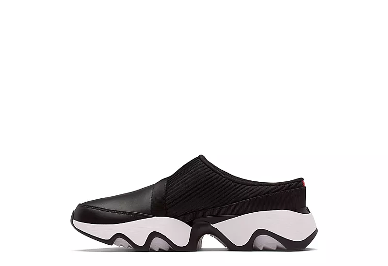 Sorel Womens Kinetic Impact Ii Mule Sneaker - Black 3 Sorel Womens Kinetic Impact Ii Mule Sneaker - Black - Image 3