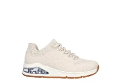 Skechers Womens Uno 2 Sneaker - Off White