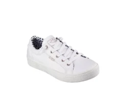 Skechers Womens B Extra Cute 2cute4u Slip On Sneaker - White