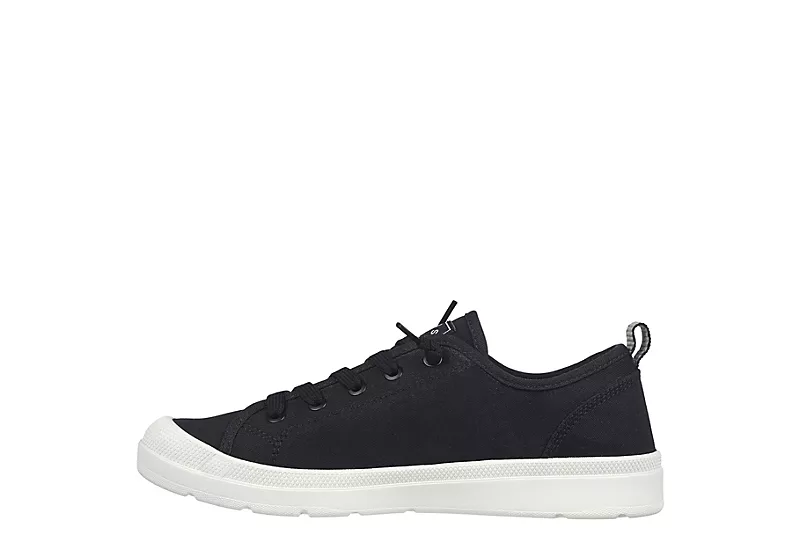 Skechers Womens Beyond Sprouting Memory Slip On Sneaker - Black 3 Skechers Womens Beyond Sprouting Memory Slip On Sneaker - Black - Image 3