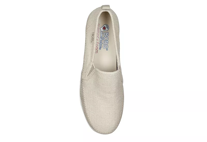 Skechers Womens Flexpadrille Hi Pleasant Harmony Slip On Sneaker - Natural 4 Skechers Womens Flexpadrille Hi Pleasant Harmony Slip On Sneaker - Natural - Image 4