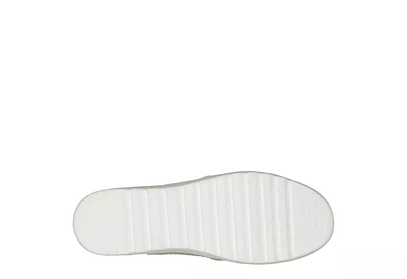 Skechers Womens Flexpadrille Hi Pleasant Harmony Slip On Sneaker - Natural 5 Skechers Womens Flexpadrille Hi Pleasant Harmony Slip On Sneaker - Natural - Image 5