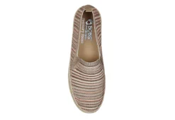 Skechers Womens Flexpadrille 3.0 Serene Sweetie Slip On Sneaker - Taupe -Comfy Steps Sales Store US 01 106895 03