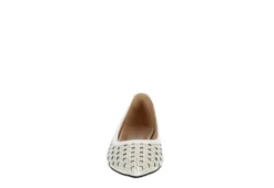 Mootsies Tootsies Womens Akshy Flat - White 9 Mootsies Tootsies Womens Akshy Flat - White -Comfy Steps Sales Store US 01 106980 02