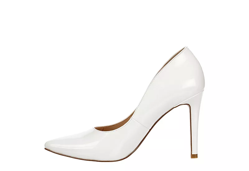 Michael By Michael Shannon Womens Ryleigh Pump - White 4 Michael By Michael Shannon Womens Ryleigh Pump - White - Image 4