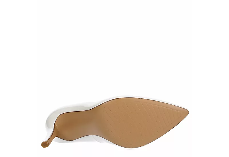 Michael By Michael Shannon Womens Ryleigh Pump - White 7 Michael By Michael Shannon Womens Ryleigh Pump - White - Image 7