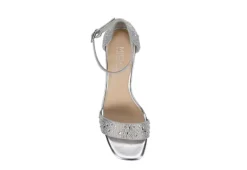 Michael By Michael Shannon Womens Stella Sandal - Silver 12 Michael By Michael Shannon Womens Stella Sandal - Silver -Comfy Steps Sales Store US 01 107015 05