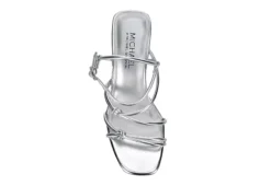 Michael By Michael Shannon Womens Tristan Sandal - Silver -Comfy Steps Sales Store US 01 107017 05