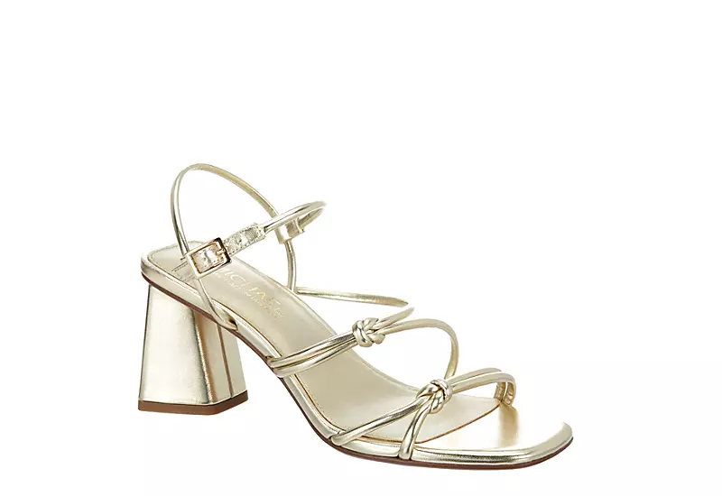 Michael By Michael Shannon Womens Tristan Sandal - Gold 1 Michael By Michael Shannon Womens Tristan Sandal - Gold