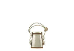 Michael By Michael Shannon Womens Tristan Sandal - Gold 11 Michael By Michael Shannon Womens Tristan Sandal - Gold -Comfy Steps Sales Store US 01 107018 04