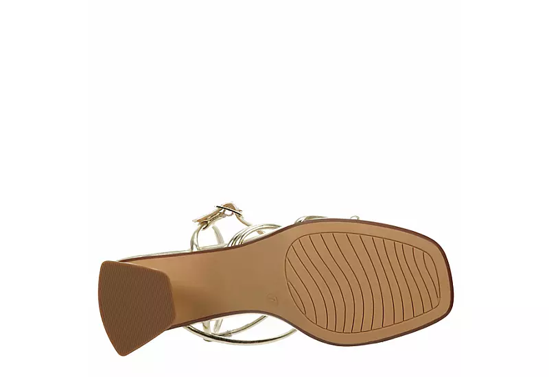 Michael By Michael Shannon Womens Tristan Sandal - Gold 7 Michael By Michael Shannon Womens Tristan Sandal - Gold - Image 7