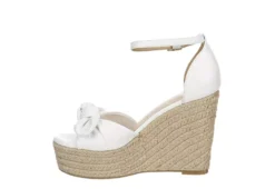Michael By Michael Shannon Womens Baye Wedge Sandal - White -Comfy Steps Sales Store US 01 107019 03
