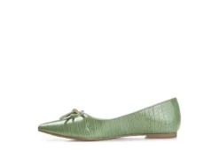 Journee Collection Womens Devalyn Flat - Green -Comfy Steps Sales Store US 01 107046 03