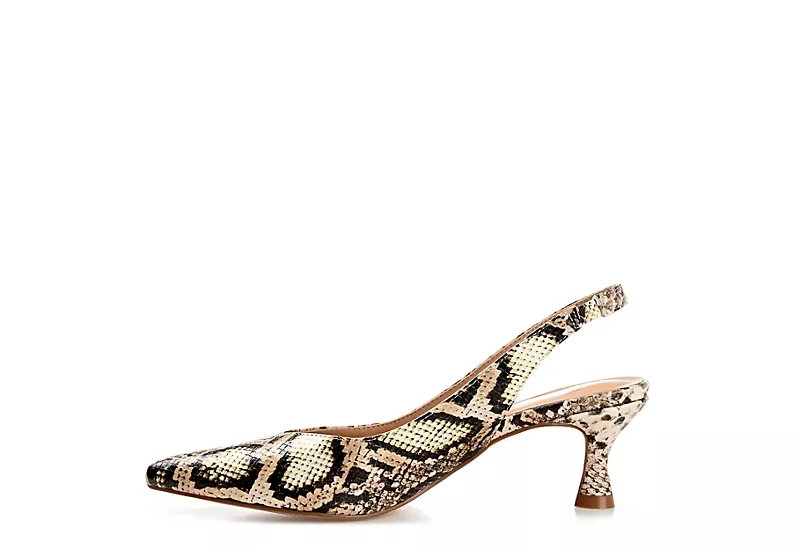 Journee Collection Womens Mikoa Pump - Tan 4 Journee Collection Womens Mikoa Pump - Tan - Image 4