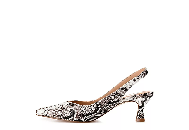 Journee Collection Womens Mikoa Pump - Ivory 4 Journee Collection Womens Mikoa Pump - Ivory - Image 4