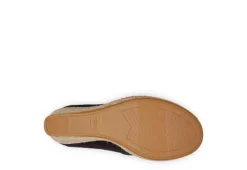 Toms Womens Michelle Wedge - Black 11 Toms Womens Michelle Wedge - Black -Comfy Steps Sales Store US 01 107378 04