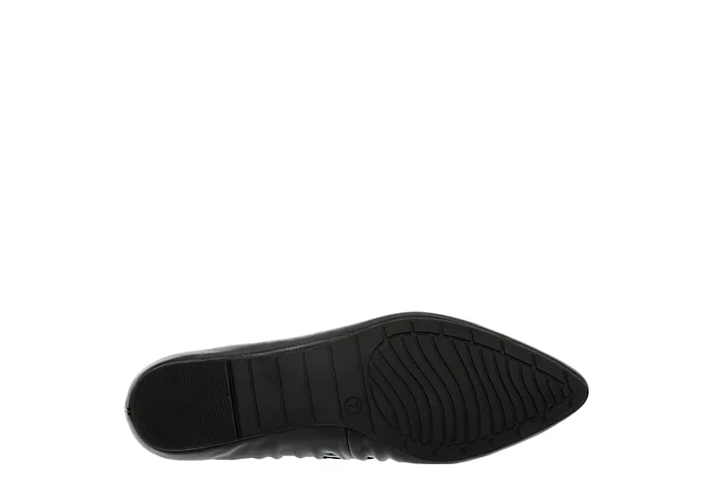 Michael By Michael Shannon Womens Ashley Flat - Black 7 Michael By Michael Shannon Womens Ashley Flat - Black - Image 7