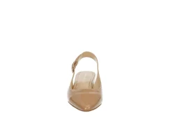 Adrienne Vittadini Womens Papina Pump - Camel -Comfy Steps Sales Store US 01 107385 02