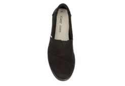 Toms Womens Alparagata Midform Espadrille - Black -Comfy Steps Sales Store US 01 107400 05