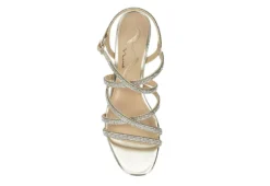 N By Nina Womens Bloom Sandal - Champagne -Comfy Steps Sales Store US 01 107406 05