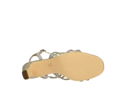 N By Nina Womens Bloom Sandal - Champagne -Comfy Steps Sales Store US 01 107406 06
