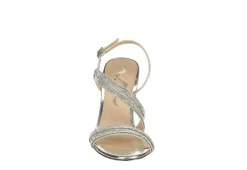 N By Nina Womens Sabetha Sandal - Silver -Comfy Steps Sales Store US 01 107407 02