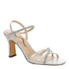 N By Nina Womens Amillia Sandal - Silver