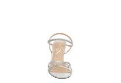 N By Nina Womens Amillia Sandal - Silver -Comfy Steps Sales Store US 01 107410 02