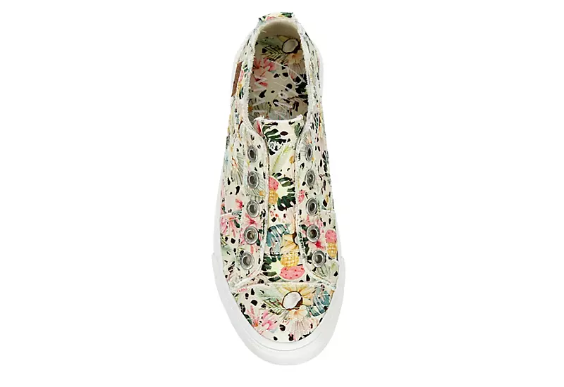 Blowfish Womens Play Slip On Sneaker - Floral 6 Blowfish Womens Play Slip On Sneaker - Floral - Image 6