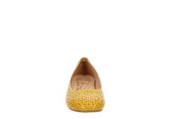Mootsies Tootsies Womens Belva Flat - Yellow 9 Mootsies Tootsies Womens Belva Flat - Yellow -Comfy Steps Sales Store US 01 107414 02