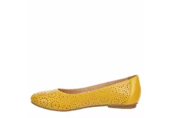 Mootsies Tootsies Womens Belva Flat - Yellow 10 Mootsies Tootsies Womens Belva Flat - Yellow -Comfy Steps Sales Store US 01 107414 03
