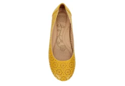 Mootsies Tootsies Womens Belva Flat - Yellow 12 Mootsies Tootsies Womens Belva Flat - Yellow -Comfy Steps Sales Store US 01 107414 05