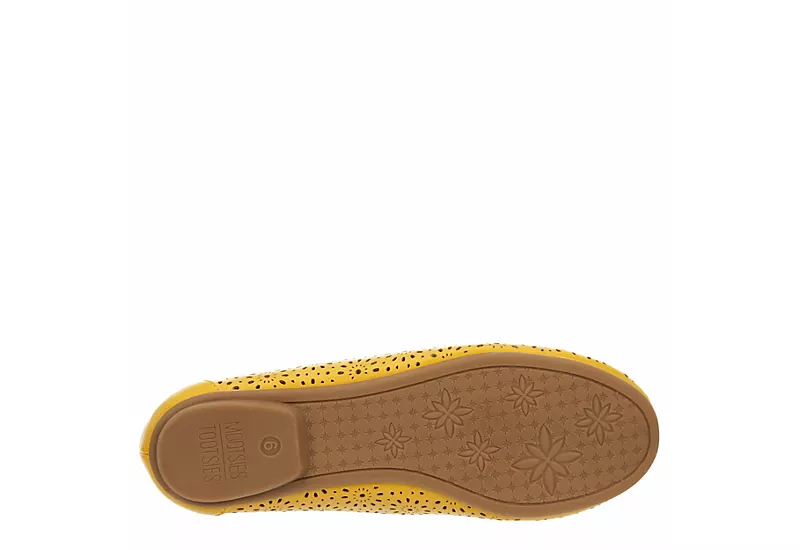 Mootsies Tootsies Womens Belva Flat - Yellow 7 Mootsies Tootsies Womens Belva Flat - Yellow - Image 7
