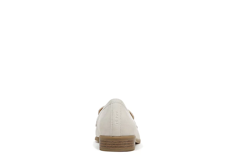 Dr. Scholl's Womens Rate Moc Loafer - Off White 5 Dr. Scholl's Womens Rate Moc Loafer - Off White - Image 5