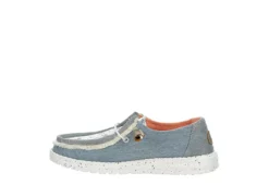Heydude Womens Wendy Slip On Sneaker - Light Blue -Comfy Steps Sales Store US 01 107485 03