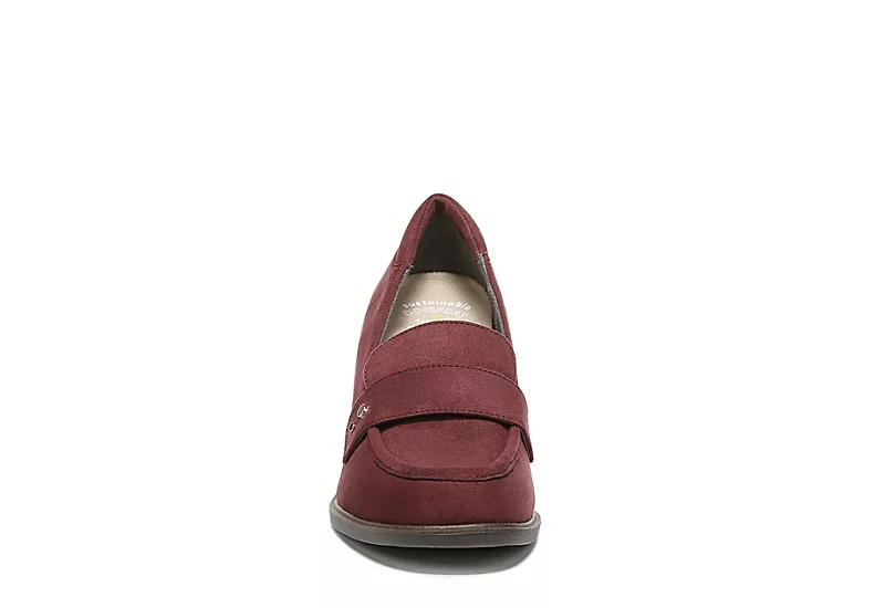 Dr. Scholl's Womens Rumors Loafer - Burgundy 3 Dr. Scholl's Womens Rumors Loafer - Burgundy - Image 3