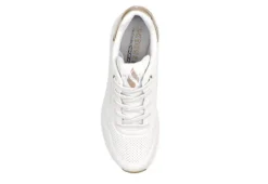 Skechers Womens Uno Sneaker - White -Comfy Steps Sales Store US 01 107513 03