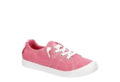 Roxy Womens Bayshore Plus Slip On Sneaker - Pink