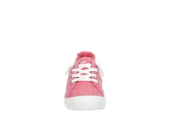 Roxy Womens Bayshore Plus Slip On Sneaker - Pink -Comfy Steps Sales Store US 01 107520 02