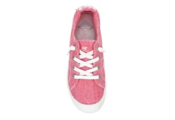 Roxy Womens Bayshore Plus Slip On Sneaker - Pink -Comfy Steps Sales Store US 01 107520 05