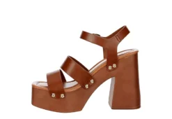 Madden Girl Womens Greenville Platform Sandal - Cognac 10 Madden Girl Womens Greenville Platform Sandal - Cognac -Comfy Steps Sales Store US 01 107536 03