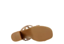 Madden Girl Womens Didi Platform Sandal - Tan -Comfy Steps Sales Store US 01 107537 06