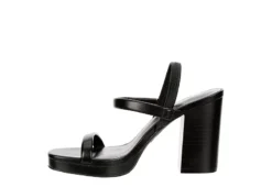 Madden Girl Womens Didi Platform Sandal - Black -Comfy Steps Sales Store US 01 107539 03
