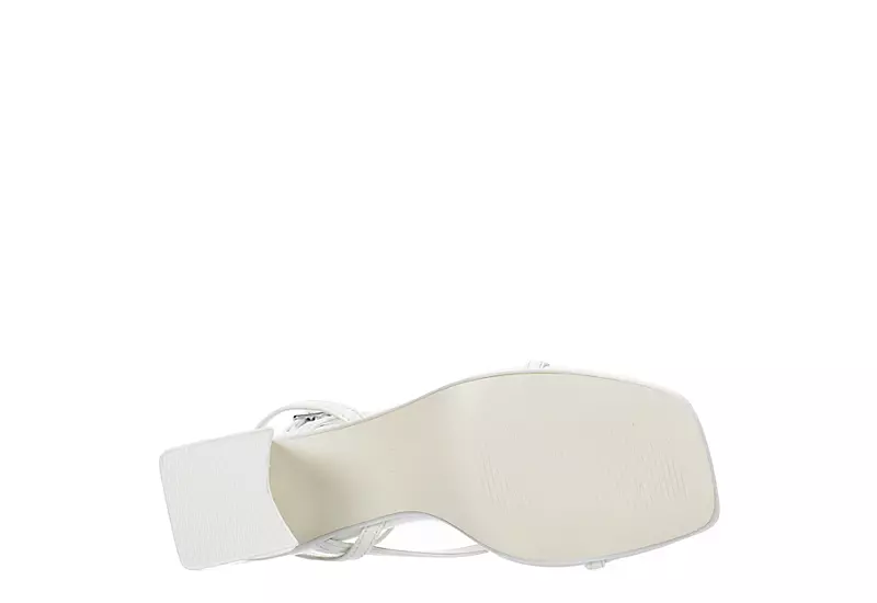 Madden Girl Womens Marrvel Sandal - White 7 Madden Girl Womens Marrvel Sandal - White - Image 7