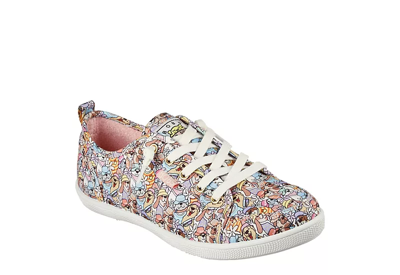 Skechers Womens B Cute Pup Freshness Slip On Sneaker - Multicolor 1 Skechers Womens B Cute Pup Freshness Slip On Sneaker - Multicolor