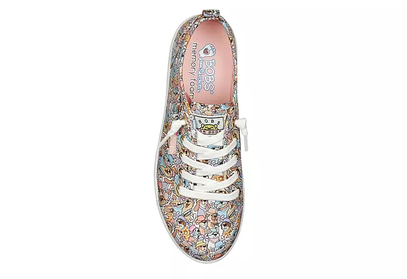Skechers Womens B Cute Pup Freshness Slip On Sneaker - Multicolor 4 Skechers Womens B Cute Pup Freshness Slip On Sneaker - Multicolor - Image 4