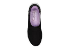 Skechers Womens Slip-ins On-the-go Swift Advance Sneaker - Black -Comfy Steps Sales Store US 01 107556 03