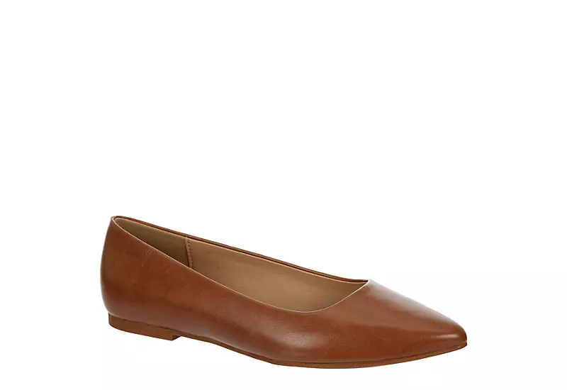 Xappeal Womens Rebecca Flat - Cognac 1 Xappeal Womens Rebecca Flat - Cognac